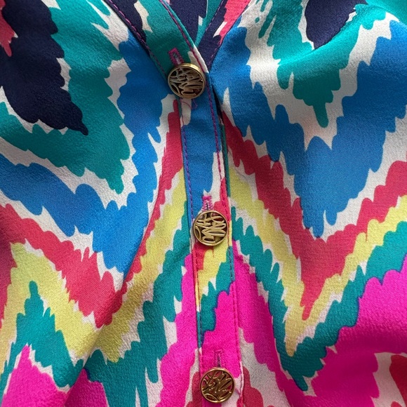 Lilly Pulitzer Silk Elsa Blouse - Picture 7 of 14